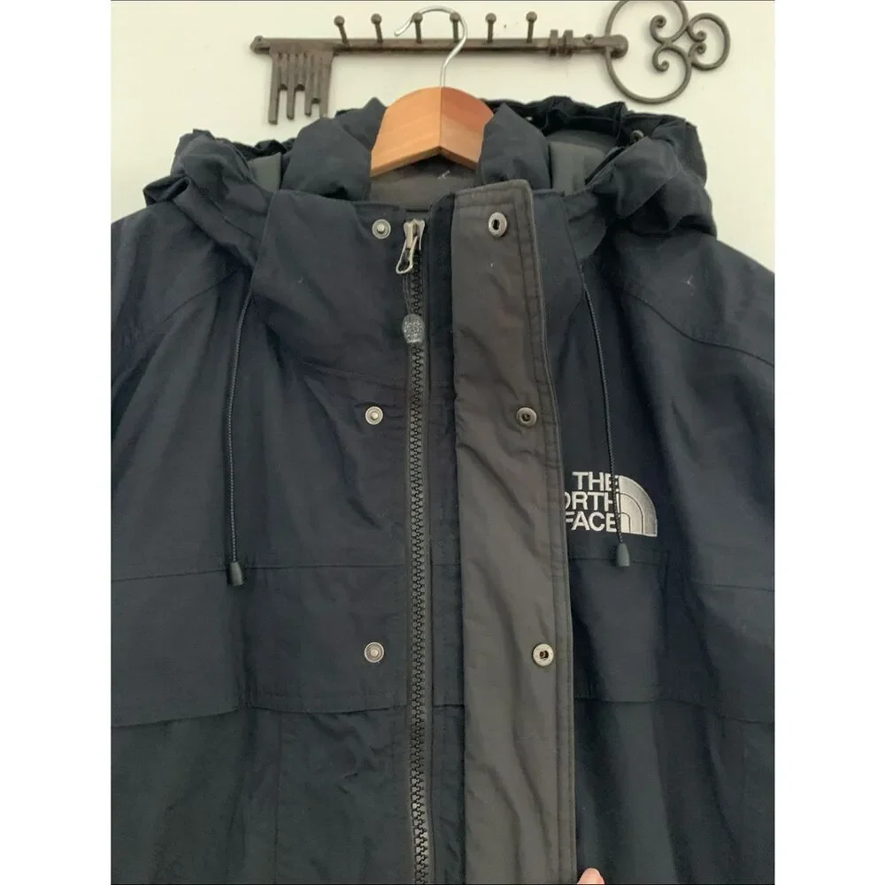 The North Face Men’s Black Hooded Down Insulated Parka Jacket XXL